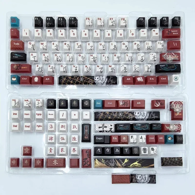 

Новый список Honkai: Star Rail Theme Keycap Set Custom JingYuan Cherry Profile PBT Колпачки для клавиш в стиле аниме Механическая клавиатура Игровые колпачки