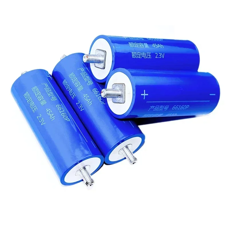 2.3V LTO Battery Yinglong 66160 Lithium Titanate Battery 30000 Cycles 10C Discharge For Car Audio Solar System Battery Pack