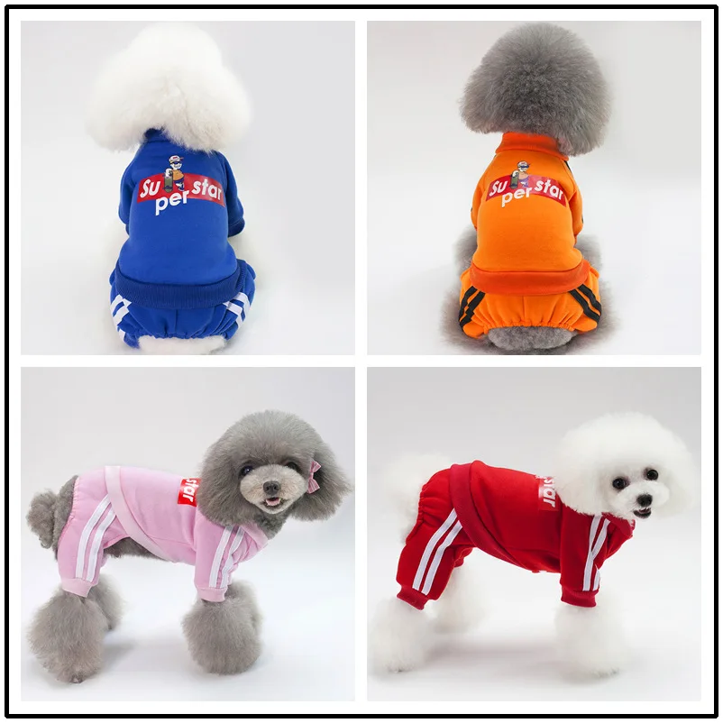 Pet Dog Clothes for Dogs Winter Clothes for Small Dogs Chihuahua Costume for Dog Coats Jackets Pets Clothing Puppy Jumpsuits41A1