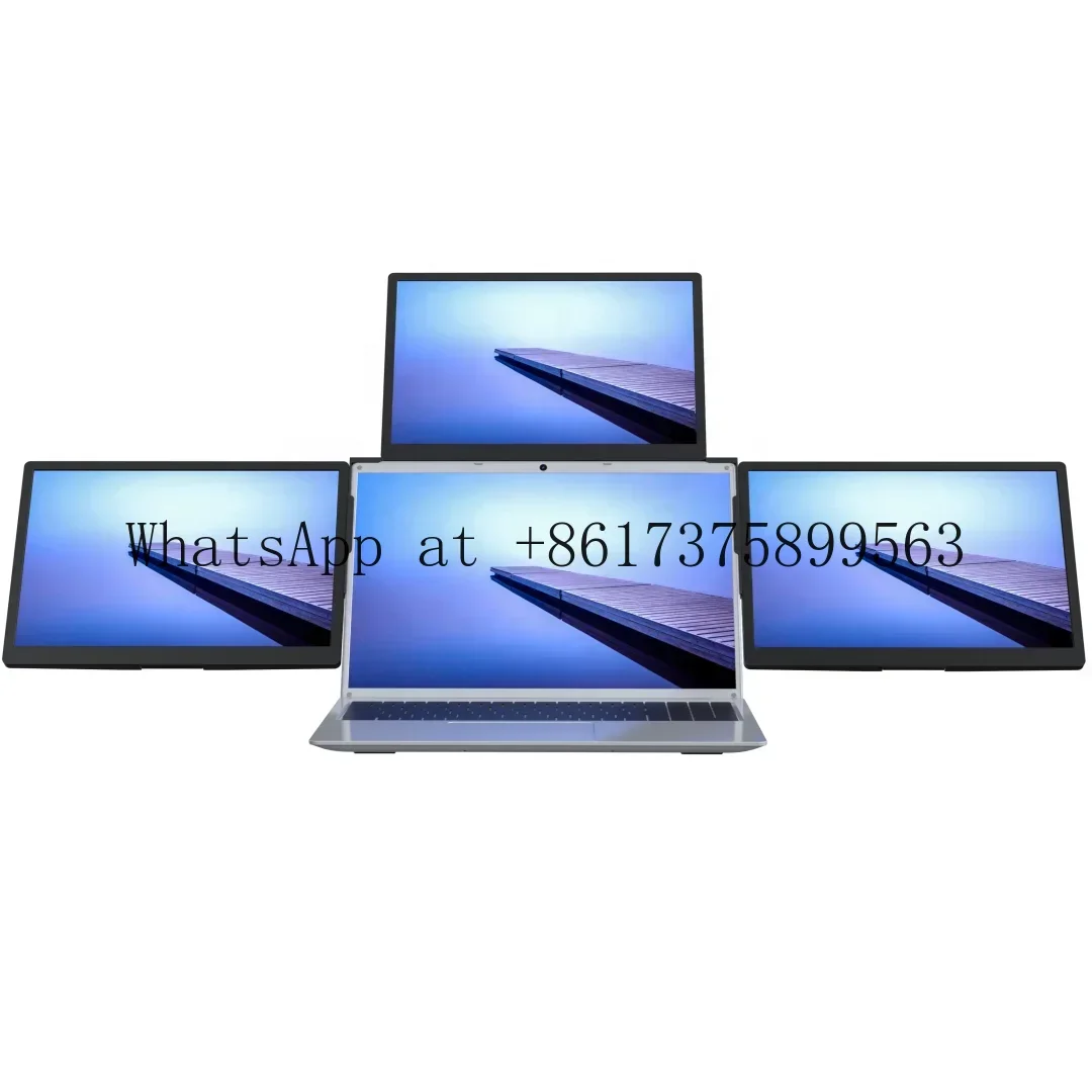 13.3 Inch Triple Por IPS USB ed Extended Screen For Laptop Dual Triple Display Expansion For Work Gaming Travel