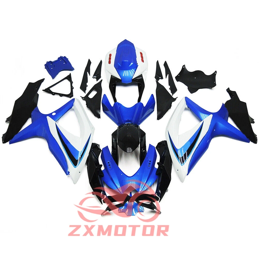 Injection Fairings GSXR600 08 09 Aftermarket Bodywork Full Fairing Kit for SUZUKI K8 GSXR 600 2008 2009