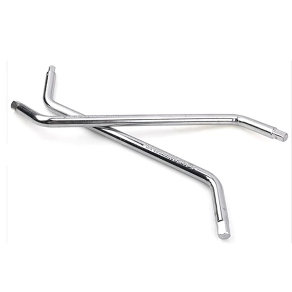 Oil Pan Removal Tool Cr-V Wrench 8-10mm Square Key For Socket Car Maintenance Z-Shaped Spanner Mechanical Workshop Hand Tools