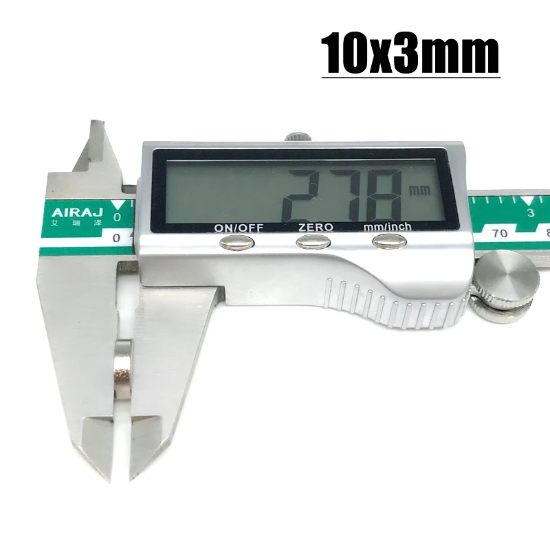 5/20/50/100/200/500Pcs 10x3 Super Poderoso Em Massa Forte Rodada NdFeB Ímãs De Disco De Neodímio Dia N35 ímã de Terras Raras 10*3 IMANES