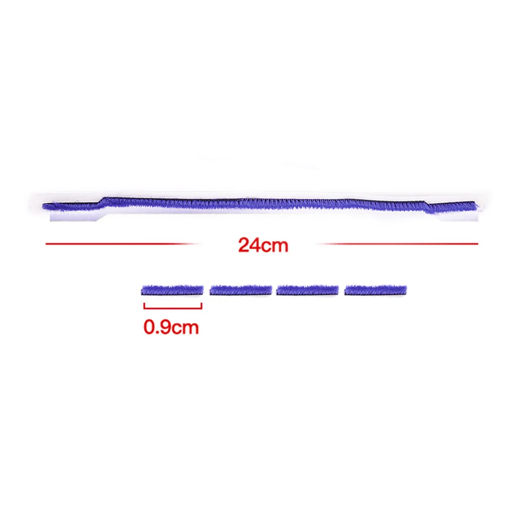 Soft-Fur Strips For V6 For V7 Series Direct Drive Cleaner Head, 5-Pack Blue Velvet Roller Replacement Parts For Home Cleaning