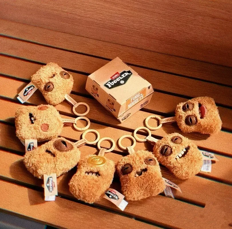 Original Fuggler Fugg Nuggets Series Plush Toy Keychain Backpack