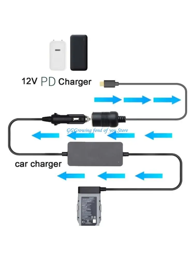 

H9EB Voltages Adjustable Type C Converters for Vehicle Electronics 5V 24V Output Display