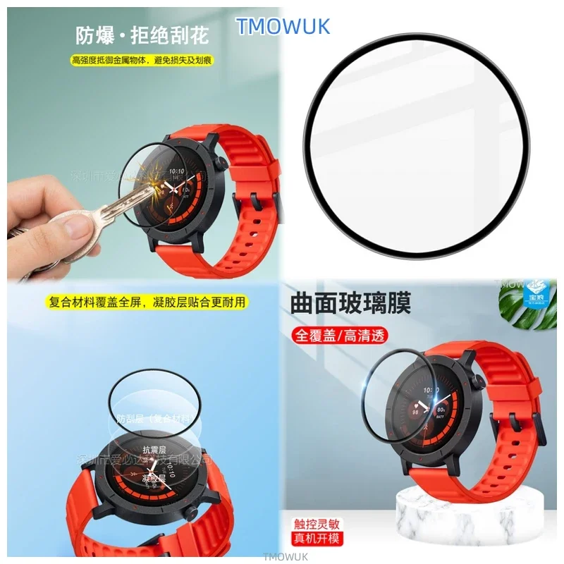 

For Nothing CMF Watch3 Pro Screen Protector - Anti-scratch HD Soft Film, Bubble-free, Easy Installation [Bubble-free, Easy Insta