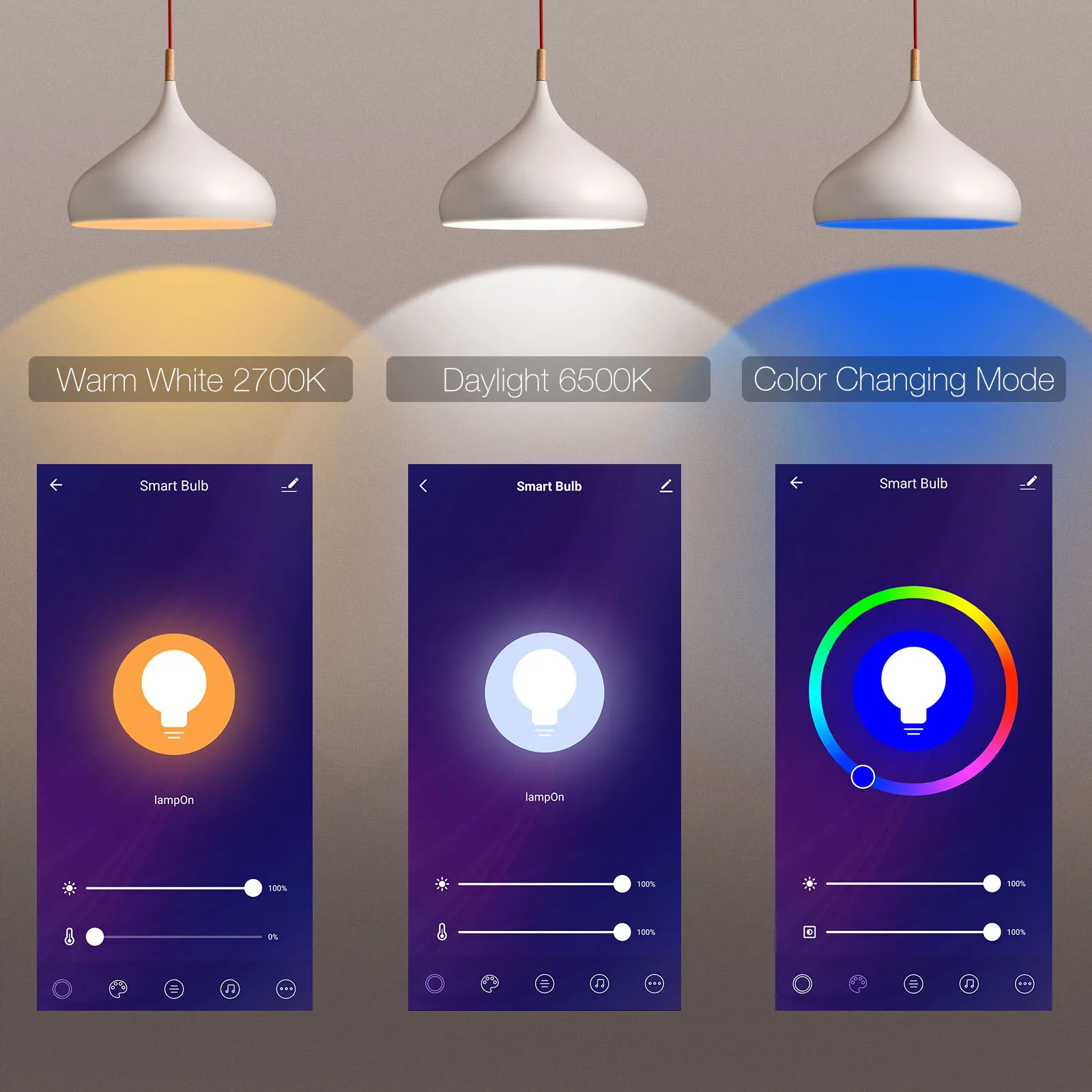 C37 VeSync smart candle lamp 5W light smart bulb mobile phone app remote wifi control alexa lamps