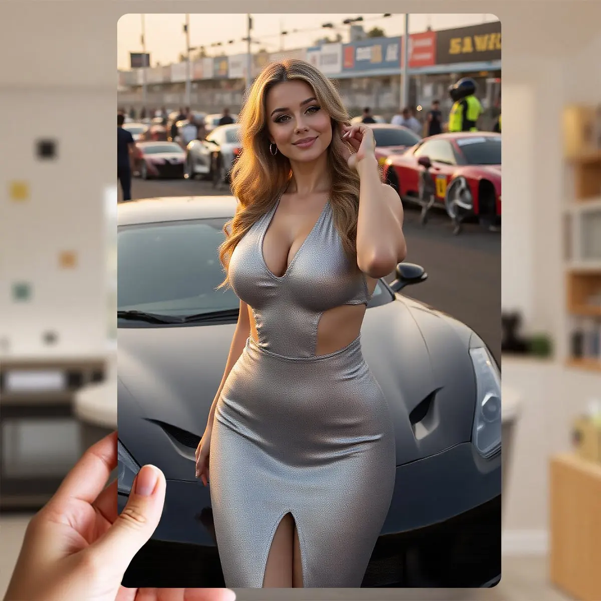 2D Flat Metal Sign …