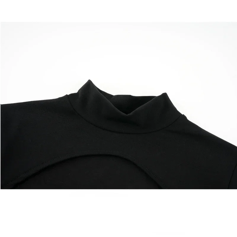 QQ8 Anime Hollow Long Sleeve Swimsuit Women Sexy Bodysuit Cosplay Costume Swimwear with Cover-up Girls Slim Fit Underwear Ou5Lk￥