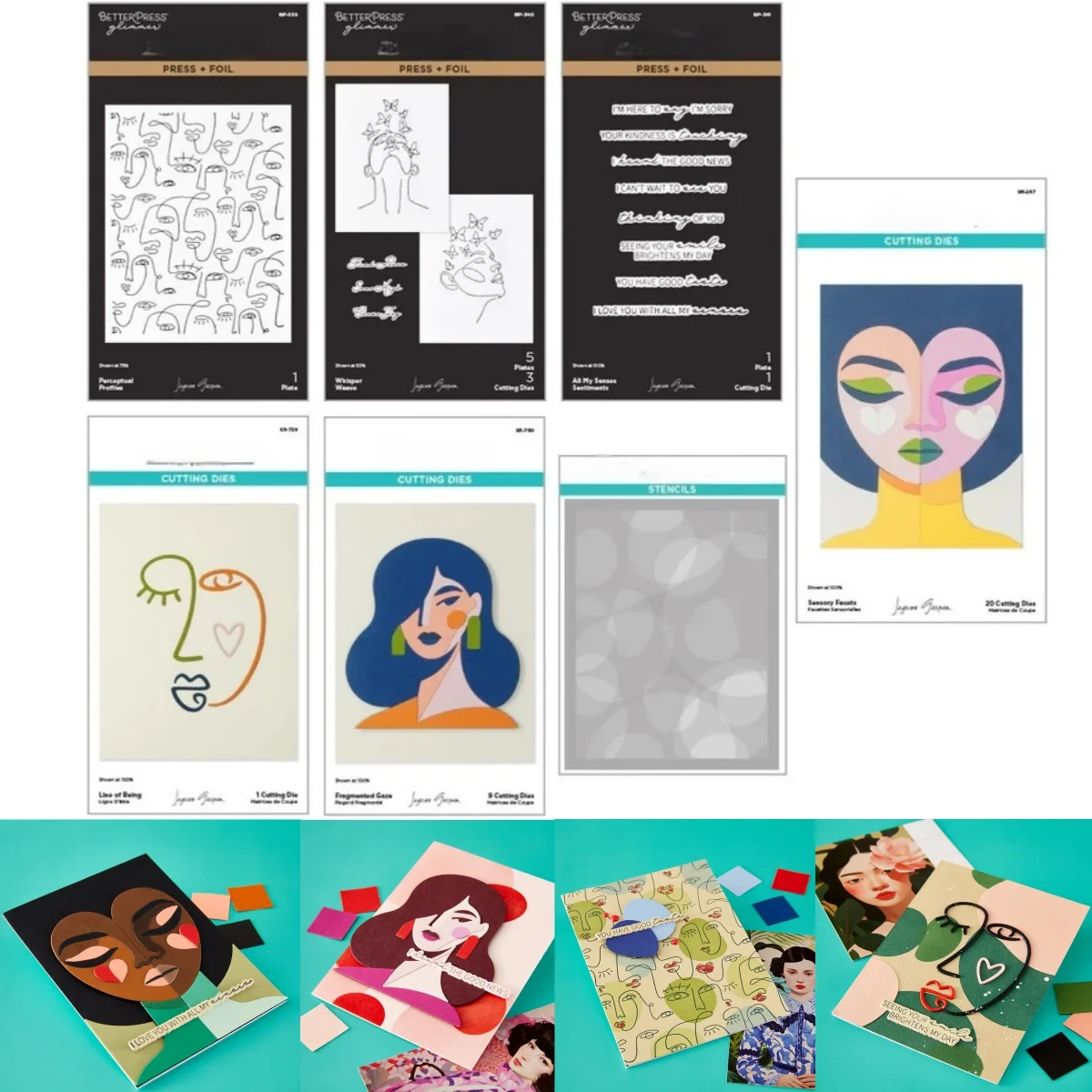 

All My Senses Metal Cutting Dies Stencil Hot Foil For DIY Scrapbook Craft Decoration Embossing Template Supplies Greeting Card