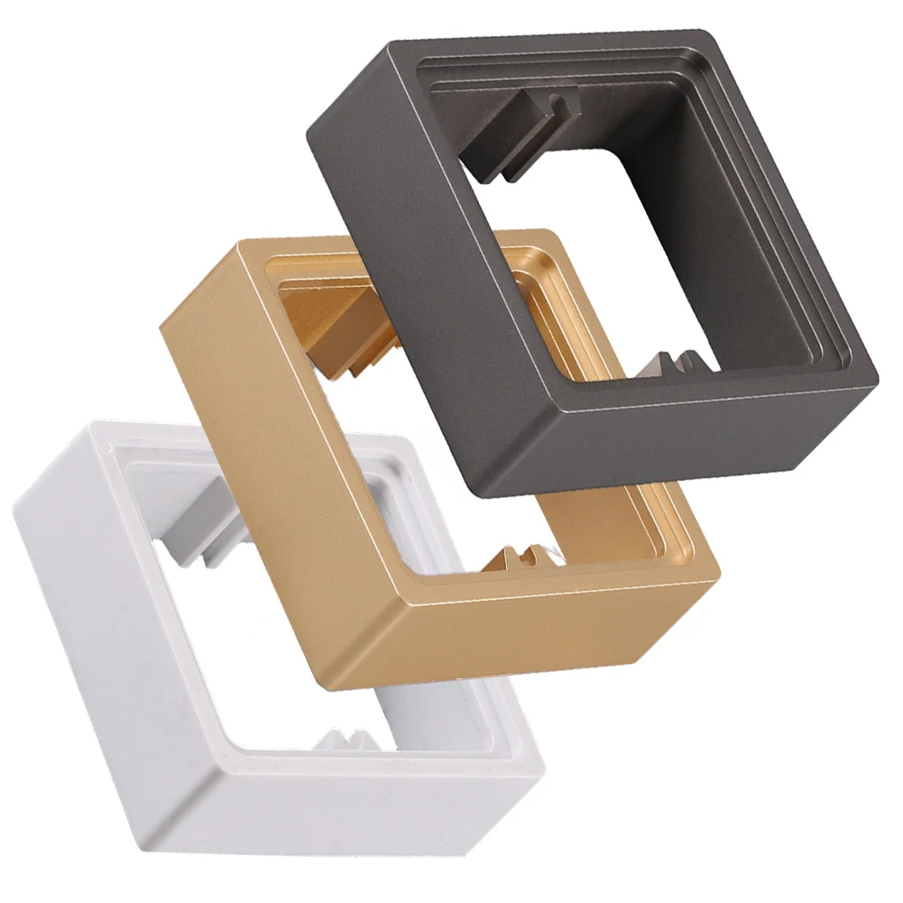 Gold 30MM Spacer Height Extension Convenient Installation Flexible Mounting Options For Electrical Installation