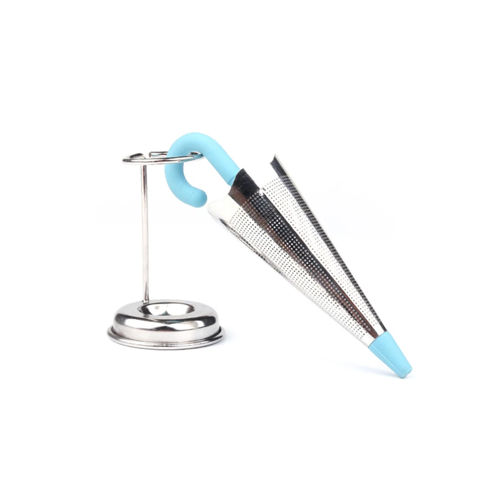 

Stainless Steel Silicone Tea Infuser Reusable Fine Mesh Leak Proof Rust Free Easy Clean Kitchen Accessories For Tea Lovers