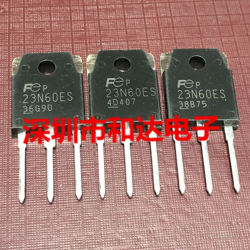 (5 Pieces) 23N60ES FMH23N60ES  TO-3P 600V 23A / K1573 2SK1573  600V 15A / CS2837 CS2837AND 500V 20A / MUR6030BCT  600V 60A TO-3P