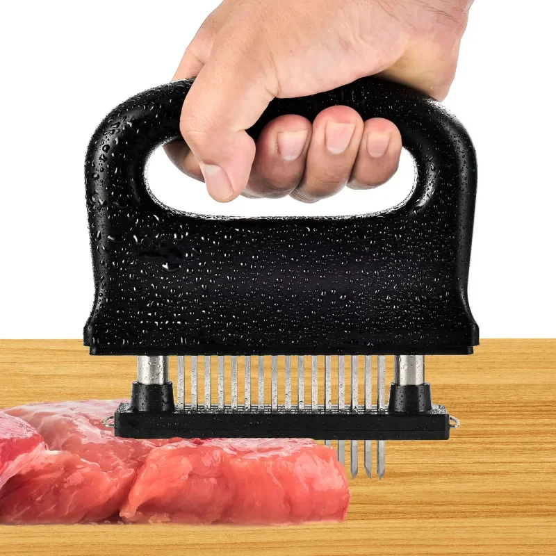 Meat tenderizer hammer black meat tenderizer 48 blades meat tenderizer machine