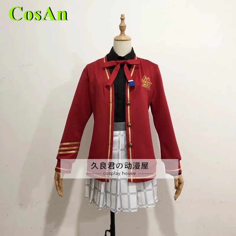 

CosAn Anime Love Live Nijigasaki High School Idol Zhong Lanzhu Cosplay Costume Lovely Uniforms Activity Party Role Play Clothing
