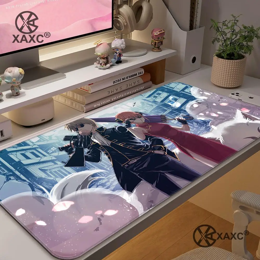 

Anime G Gintama XAXC Mouse Pad large keyboard mouse desk pad non-slip rubber gaming mouse pad laptop mouse carpet