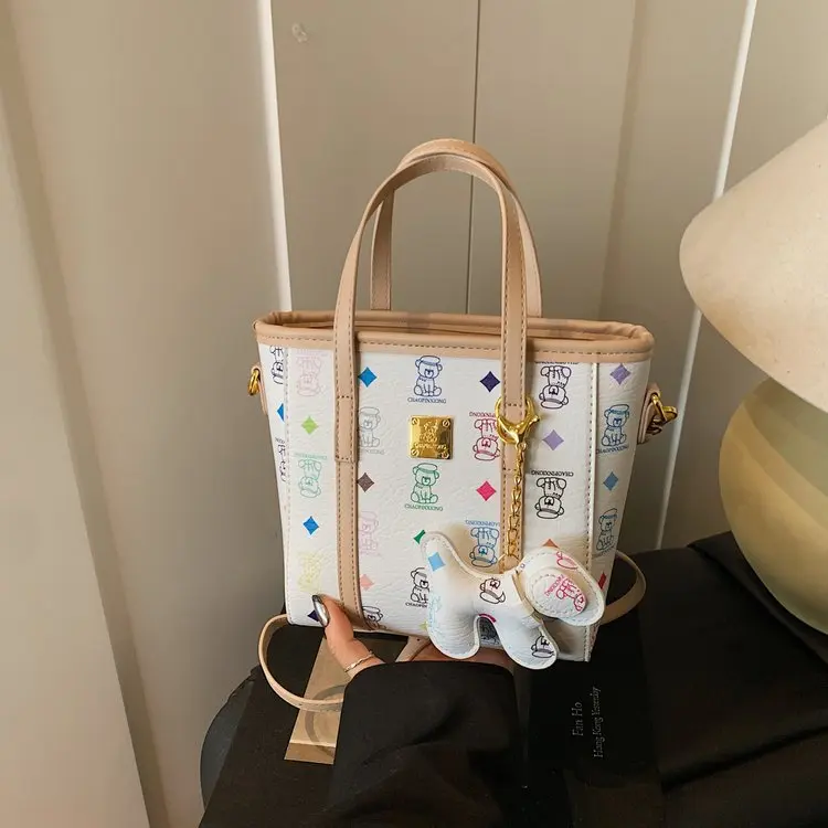 2025 خريف جديد 191 ضوء فاخر الكتف حقيبة ساعي عالية الملمس ركاب حقيبة نسائية موضة المحمولة حقيبة مربعة صغيرة