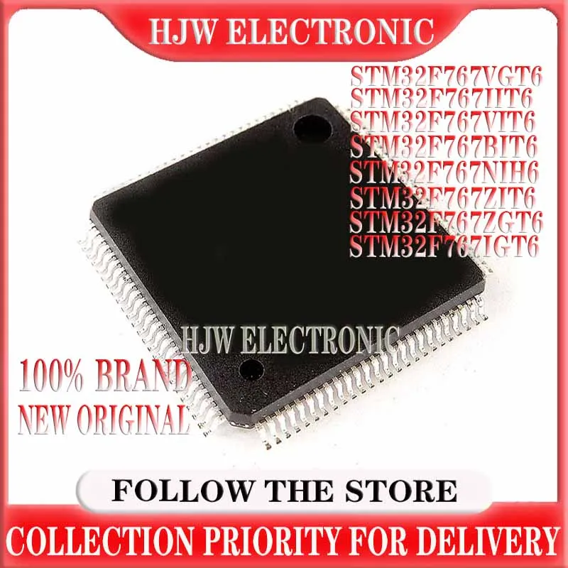 

100%NEW Original STM32F767IIT6 STM32F767ZIT6 STM32F767BIT6 STM32F767IGT6 STM32F767VIT6 STM32F767NIH6 STM32F767ZGT6 STM32F767VGT6