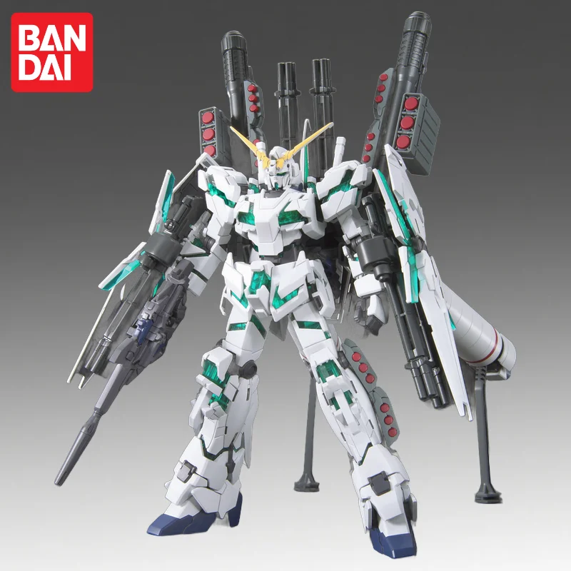 

In Stock Bandai Original Hguc 1/144 Gundam Unicorn Gundam Action Figure Model Doll Brand New Boxed Anime Characters Toys Model