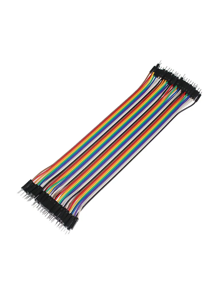 ZY-204 Breadboard 1600pts 20cm Dupont Wire Kit 20/40Pin Male To Male Dupont Wire 4 Bus Test Protoboard Cable Electronic Set