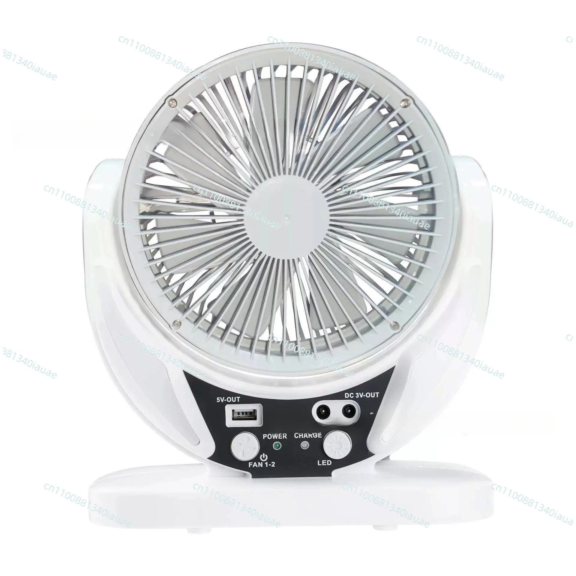 Solar Charging Fan Outdoor Portable Fan South East Asia Home Desktop Fan 6 Inch