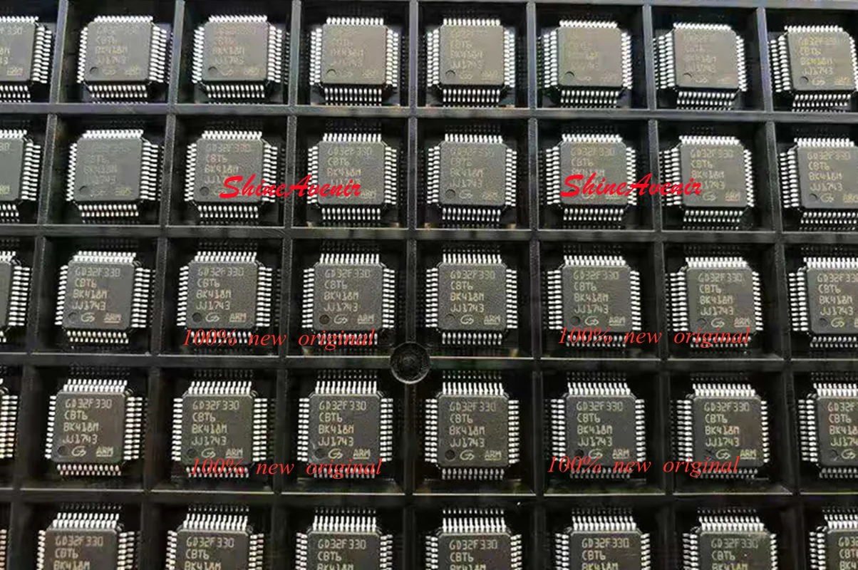 15pcs  GD32F103C8T6  GD32F330CBT6  GD32F350C6T6 LQFP48 GD32F105VCT6  GD32F303VET6  GD32F303VCT6 LQFP100  100% new original