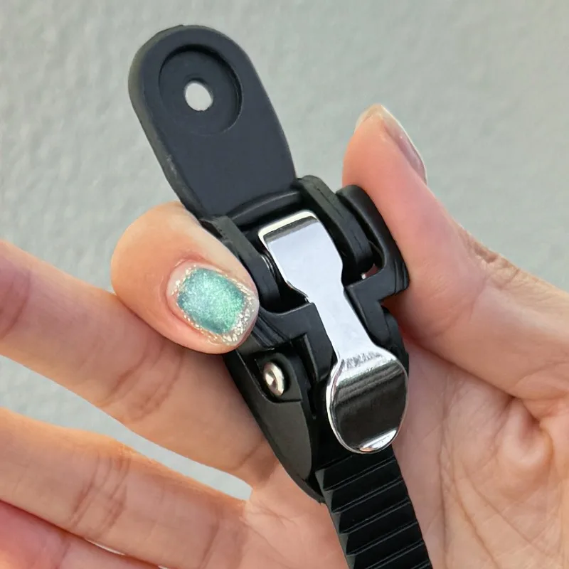 Outdoor Heavy Duty Grip Lock Bundle Strap Adjustable Tension Strap Multi-Purpose Ratchet Back Strap Lock Buckle Fixing Accessory