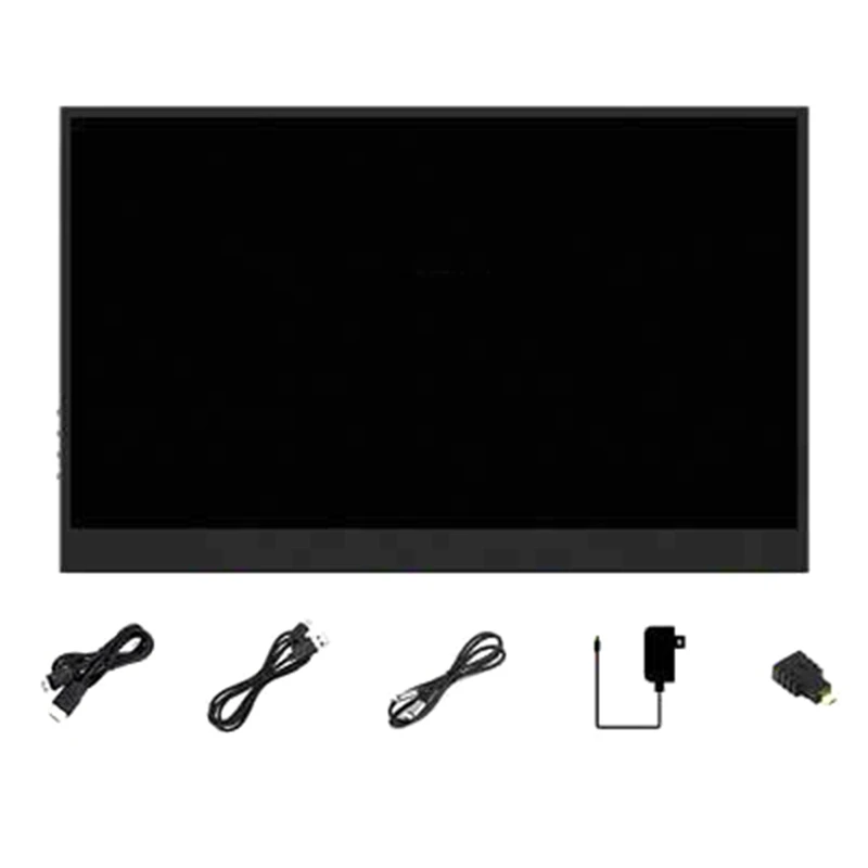 

For Waveshare 15.6Inch LCD Touch Monitor (C), 10-Point Capacitive Touch System Optical Bonding Toughened Glass Panel US PLUG