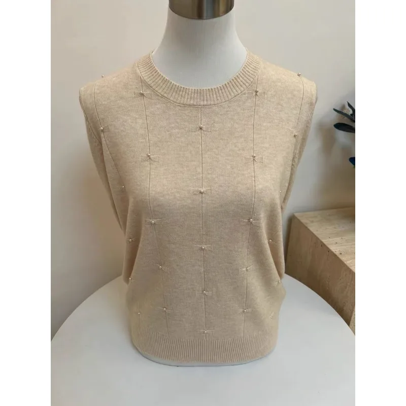 

Осенний топ, свободная трикотажная нижняя рубашка с круглым вырезом, новый стиль, свитер с длинными рукавами для женщин среднего и пожилого возраста