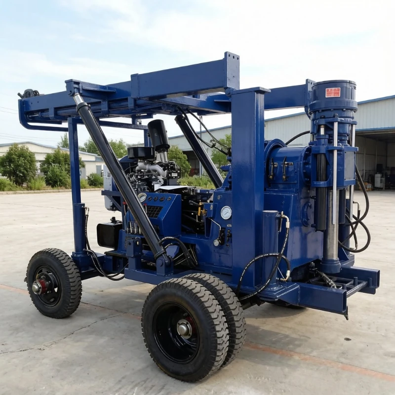 

Factory Supply Vertical Shaft Core Drilling Rig Geological Exploration Water Well Drilling Water Well Drilling Rig