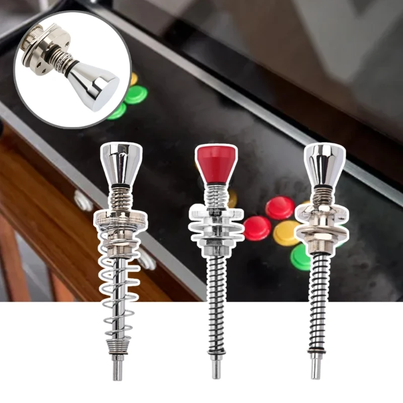 Small Pinballs Shooters with Silver Handle for Arcade Pinballs Machine Parts Arcade Parts,Game Machine Accessory K1KF