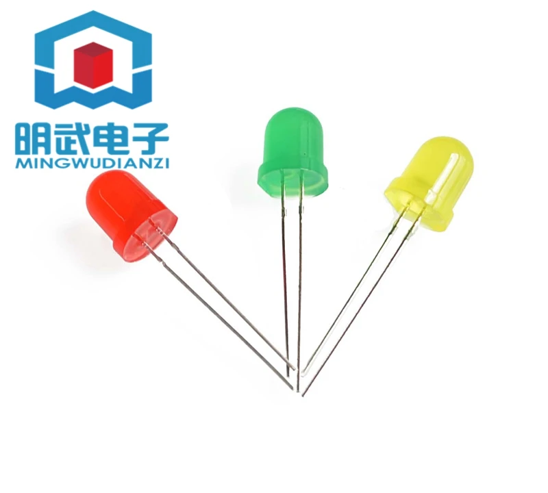 Super Bright LED F8MM Yellow red, red, Green Yellow Greenish yellow/red/green light-emitting Diodes
