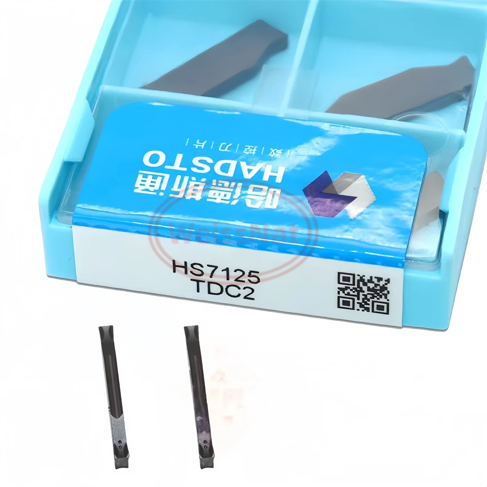 

TDC2 TDC3 TDC4 TDC5 HS7125 HS7225 Grooving Carbide Insert TDC Inserts