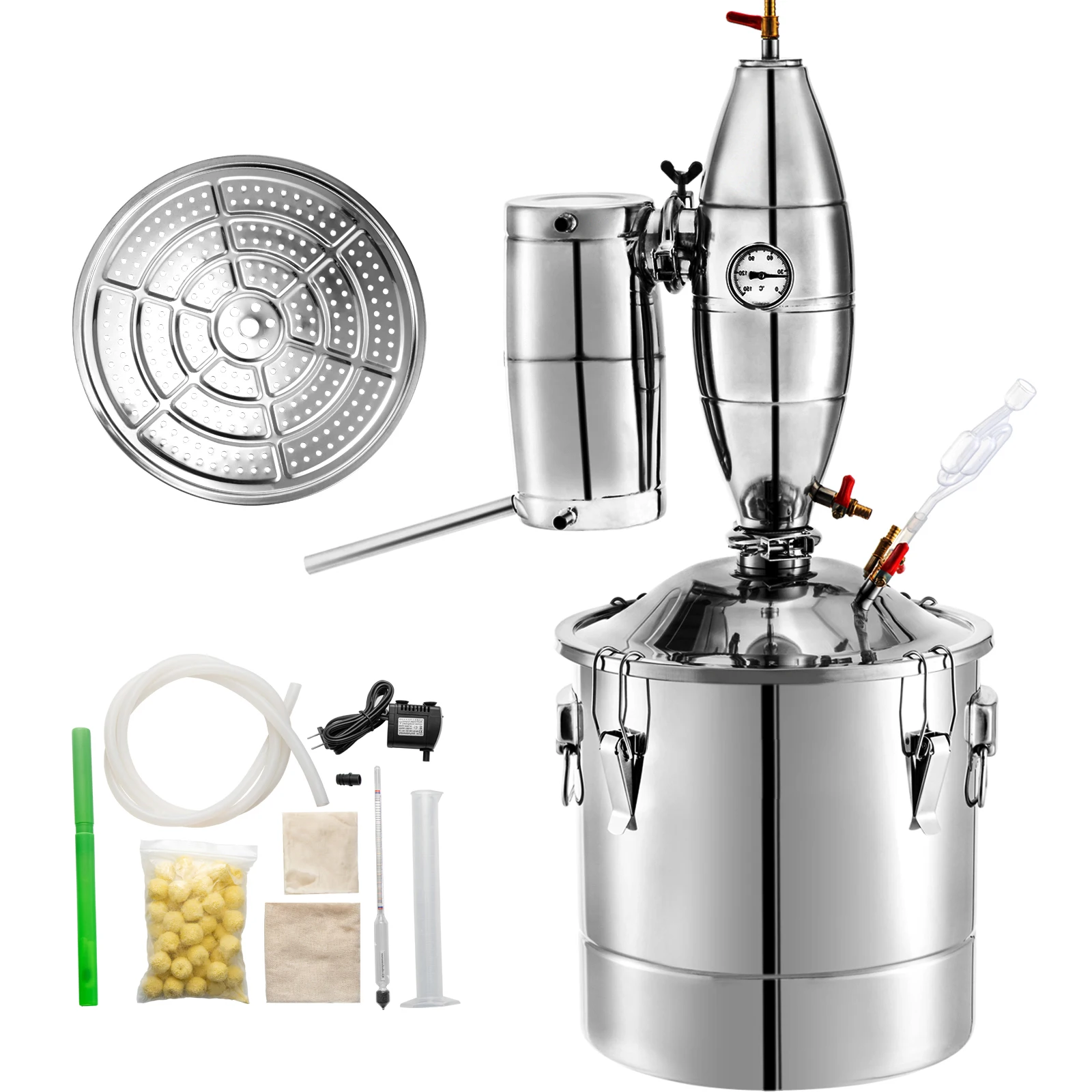 20L-70L Alcohol Distilleerder  - Wine Beer Distillation recensie en prijs