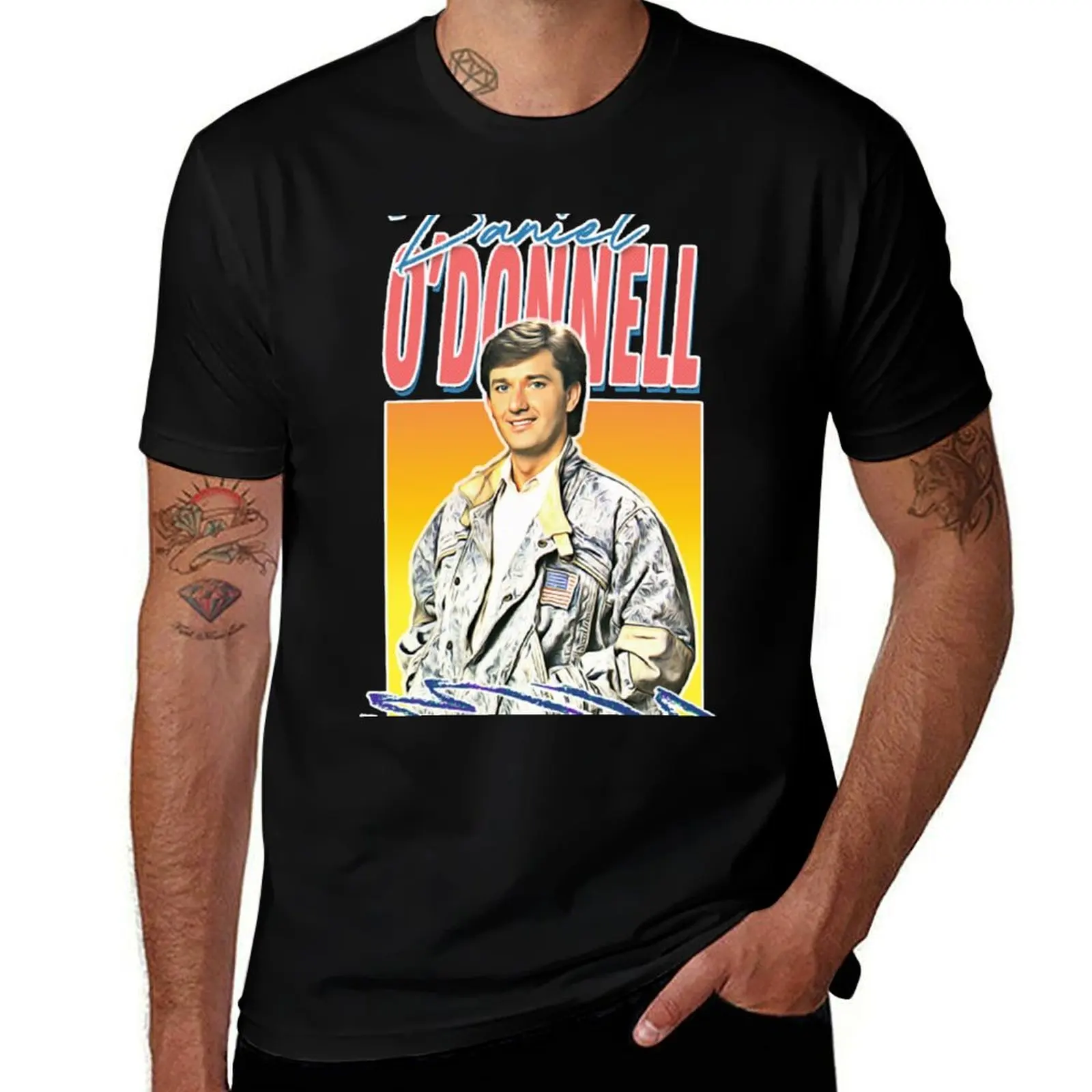 

Sexy Daniel O'Donnell / Retro 80s Fan Gift Design T-Shirt football t shirt kawaii clothes tees mens vintage t shirts