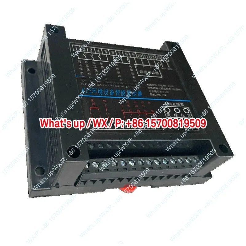 Split cold storage temperature control meter, 4-way relay large screen display integrated button and indicator light
