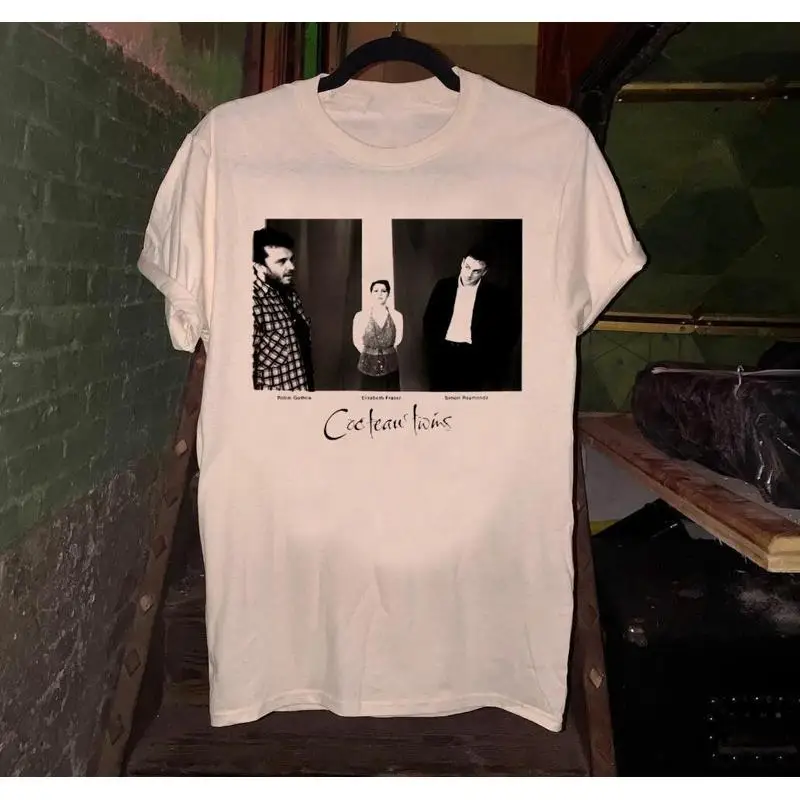 

Cocteau Twins 1994, концертная кафе, белая мужская футболка S 234XL E378