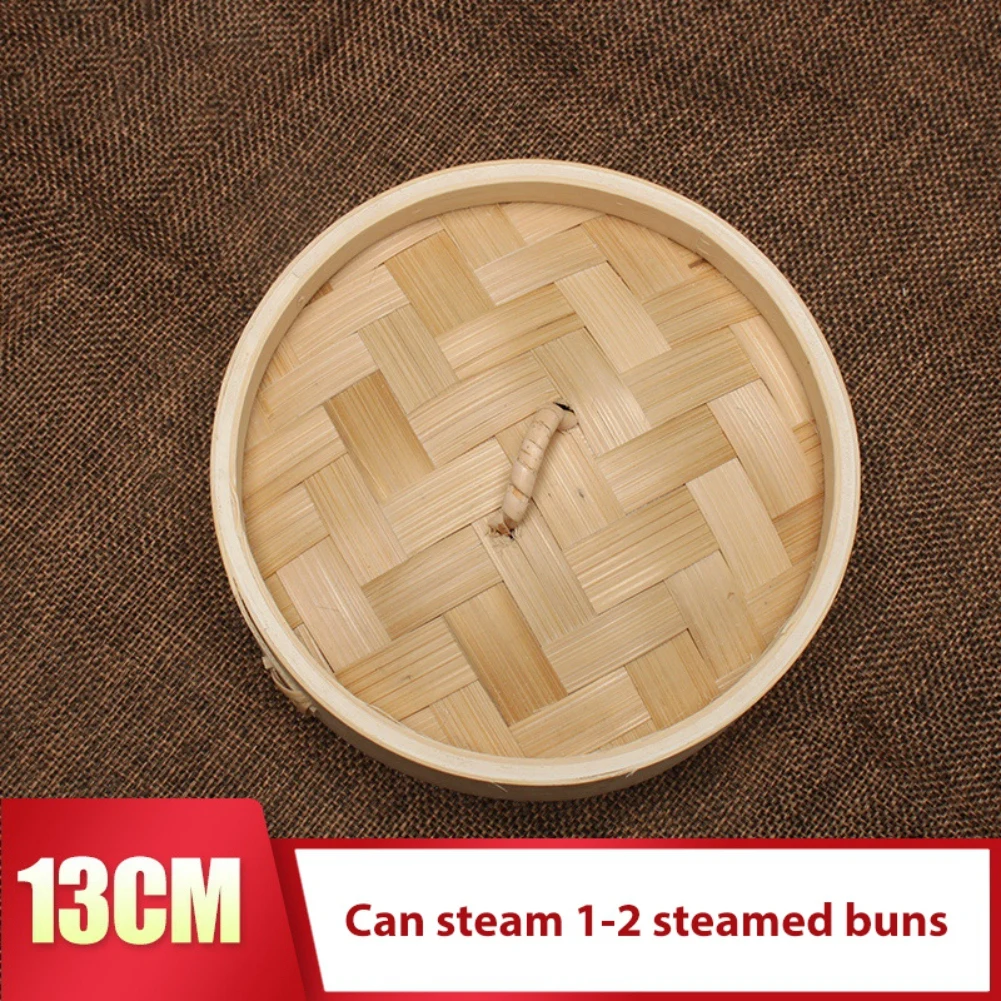 Bamboo Steamer Steamed Buns Dim Sum Rice Home Kitchen Taro Dumplings Steamer Rack Steaming Tray With Cover Home Cooker