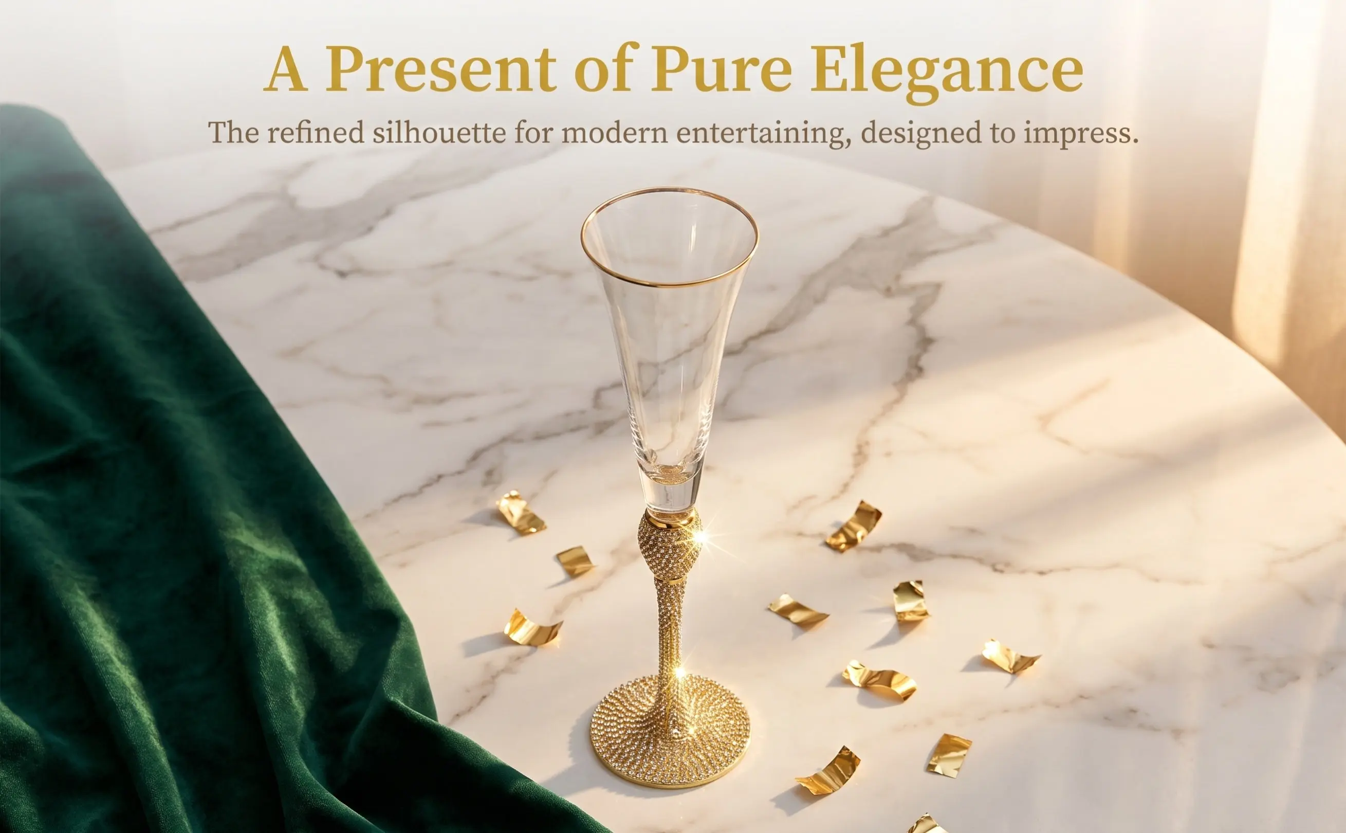 Premium Glass Flute Wine Glass Tall Goblet for Formal Tastings Casual Parties Wedding Decor Bachelorette Drinking Cup