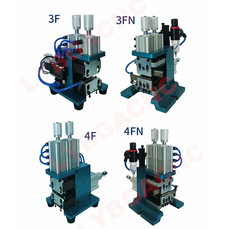 3F 4FN Pneumatic Electric Wire Stripping Machine Small Mini Power Cord Cable Hot Peeling Twisting Wire Machine