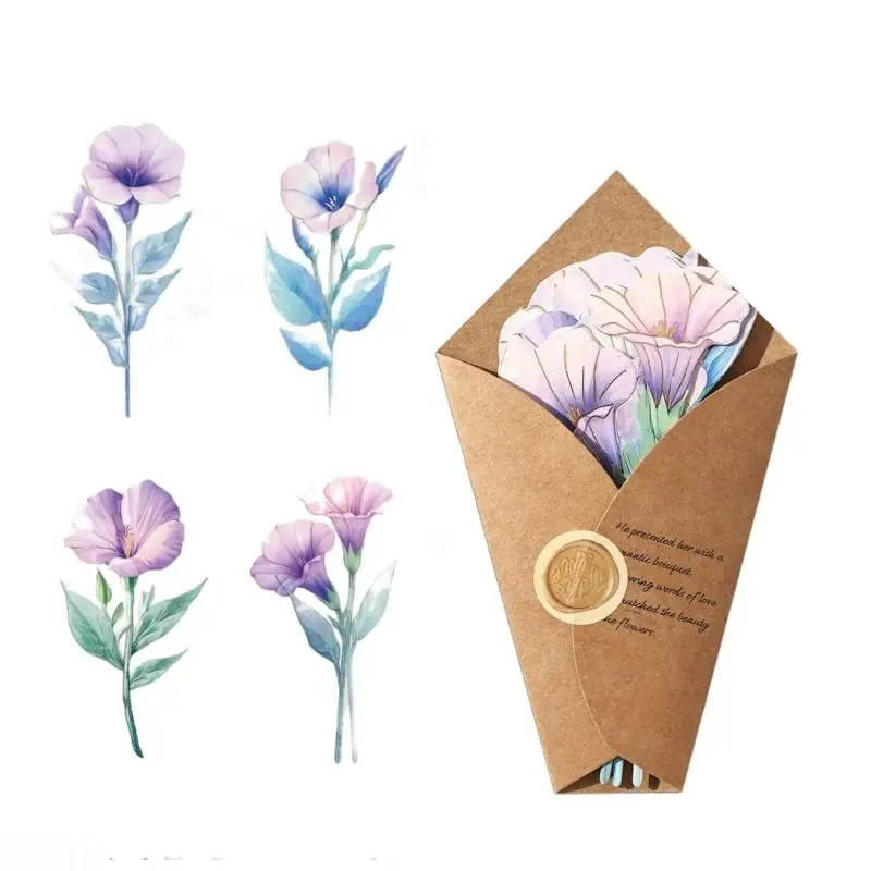 D08B Foil Sticker Sheets Not Adhesive Craft Paper for Scrapbooking and Journaling