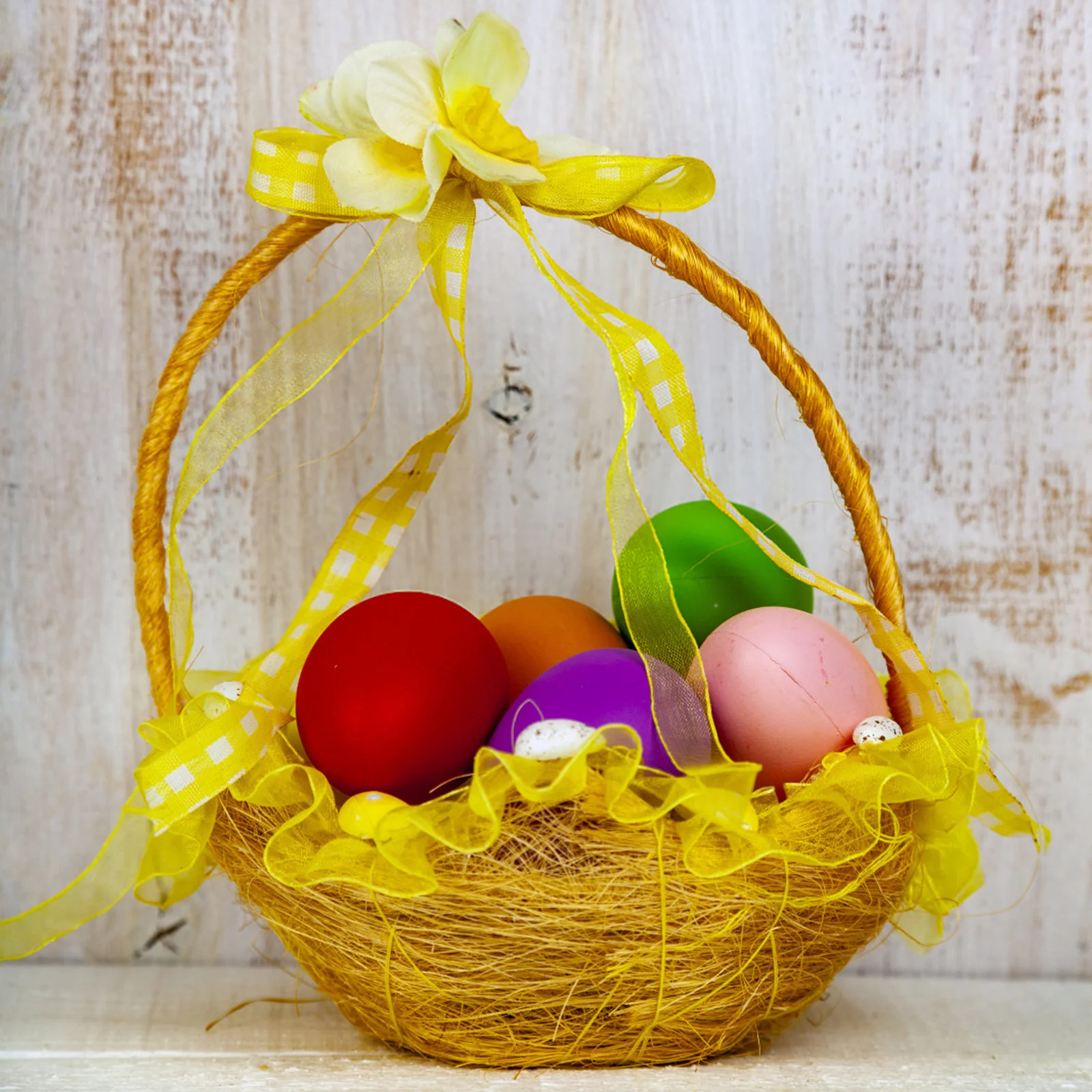 

6Pcs Bird Nest DIY Material Natural Raffia Nest Filler for Small Birds Hiding Digging Activity Soft