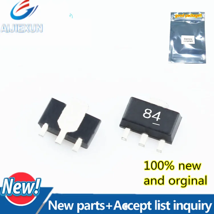 2 قطعة 100% جديدة ومبتكرة GALI-84 + SOT-89 الشاشة الحريرية 84 مضخم تردد الراديو مخزون كبير