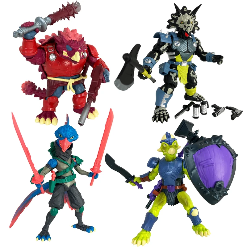 

Boss Fight Studio Dinosaur Warrior Staze Akiden/Seph Rasan/Triax Skiver/Pava Pergia 6inch Action Figure 1:12 Model Doll