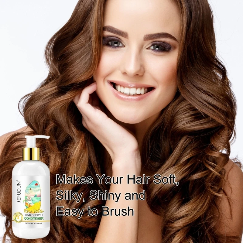 ยาวนาน-กลิ่นหอม Anti-itching Rice Water แชมพูทำความสะอาดหนังศีรษะควบคุมน้ำมันการอุดตันรูขุมขน Beauty Health-Care 300ml