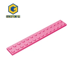 Gobricks-Placa de 10 piezas 2x14 para niños, Compatible con 91988, juguetes de bloques de construcción, ensamblaje, accesorios, placa de partículas