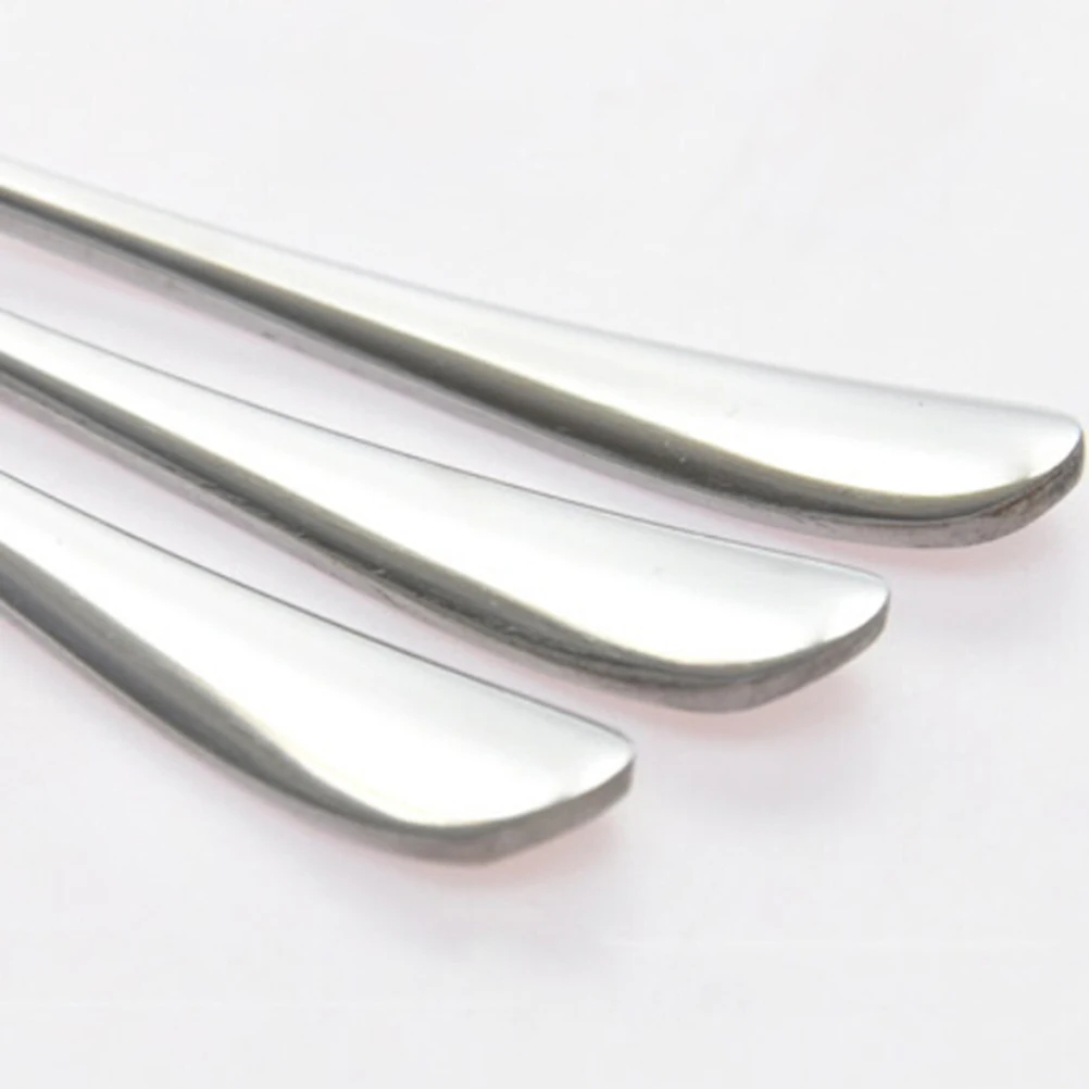 

8Pcs Elegant Long Handle Stainless Steel Spoons for Coffee Tea Sugar Dessert Ice Cream Mixing Gift Spoon Coffee Spoon