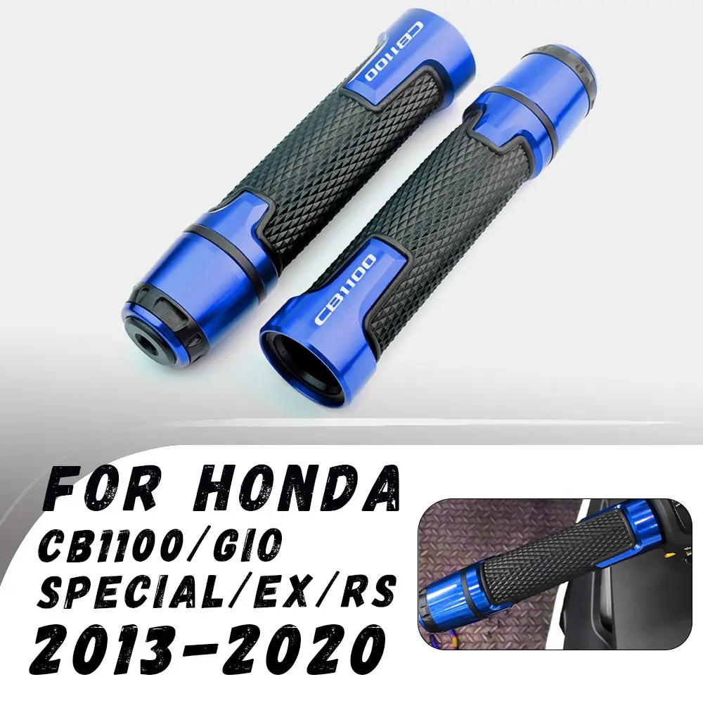 For Honda CB1100/GIO special/EX/RS 2013-2020 Motorcycle Non Slip Handlebars Grips Throttle CNC Hand Bars Grips Motorcycle Parts