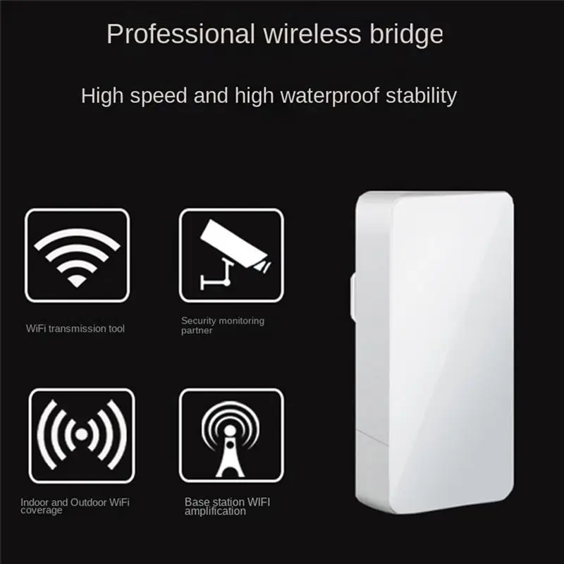 TOP RATED○▽Wifi Router 300M Wireless Repeater/Wifi Bridge 2.4Ghz 1KM Long Range Extender WiFi Coverage(US Plug)
